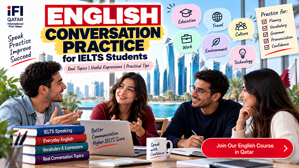 Improve your English speaking skills with practical conversation practice for IELTS students, including topics, exercises, daily routines and speaking tips.
