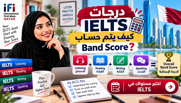 درجات IELTS: كيف يتم حساب Band Score؟
