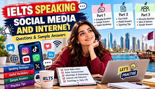 IELTS Social Media Speaking Topics: Questions & Sample Answers