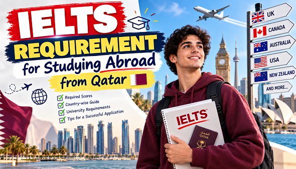 IELTS Requirement for Studying Abroad from Qatar: Scores & Guide