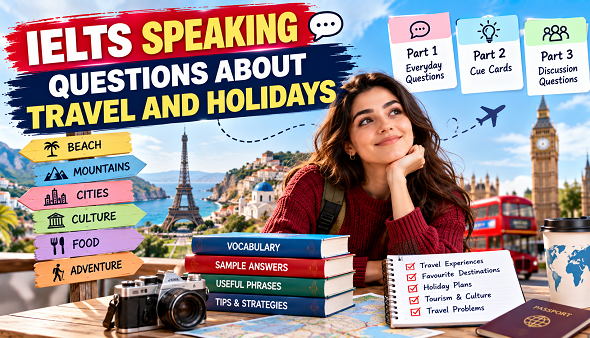 IELTS Travel Speaking Topics: Questions, Answers & Vocabulary