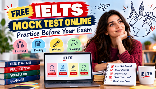 Free IELTS Mock Test Online: Practice Before Your Exam