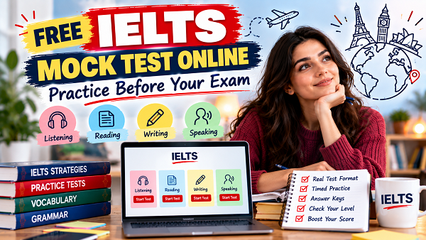 Free IELTS Mock Test Online: Practice Before Your Exam