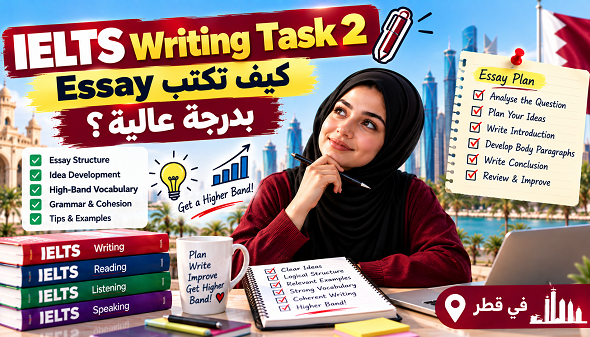 IELTS Writing Task 2: كيف تكتب Essay بدرجة عالية؟