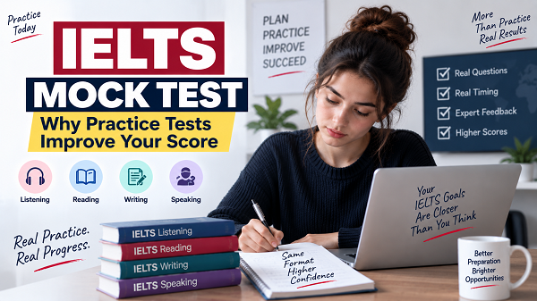 IELTS Mock Test: Why Practice Tests Improve Your Score
