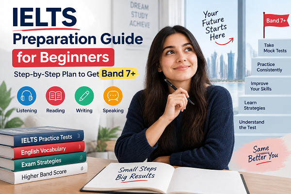 IELTS Preparation Guide for Beginners: Step-by-Step Plan to Get Band 7+