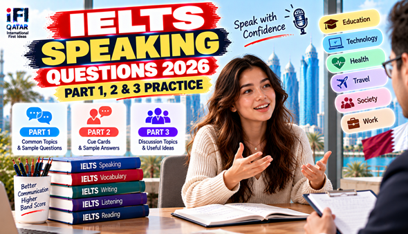 IELTS Speaking Questions 2026: Part 1, 2 & 3 Practice