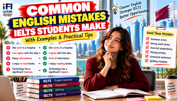 Common English Mistakes IELTS Students Make (With Examples)