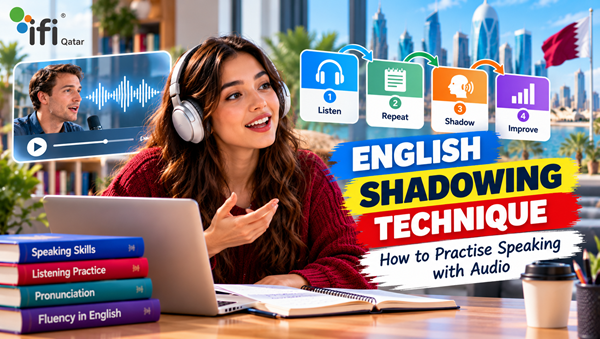 English Shadowing Technique: Practise Speaking with Audio