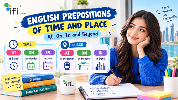 English Prepositions of Time and Place: At, On, In