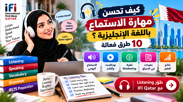 كيف تحسن مهارة الاستماع باللغة الإنجليزية؟ 10 طرق فعالة