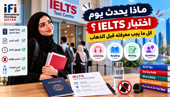 ماذا يحدث يوم اختبار IELTS؟ دليل يوم الامتحان