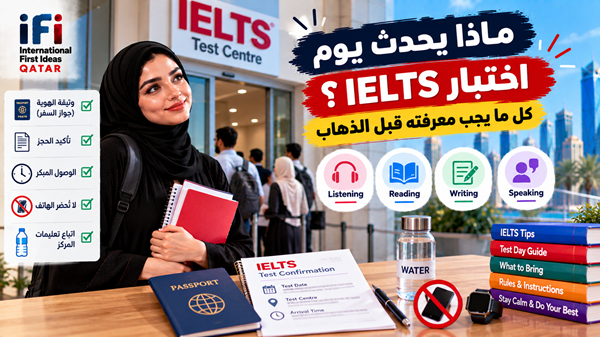 ماذا يحدث يوم اختبار IELTS؟ دليل يوم الامتحان