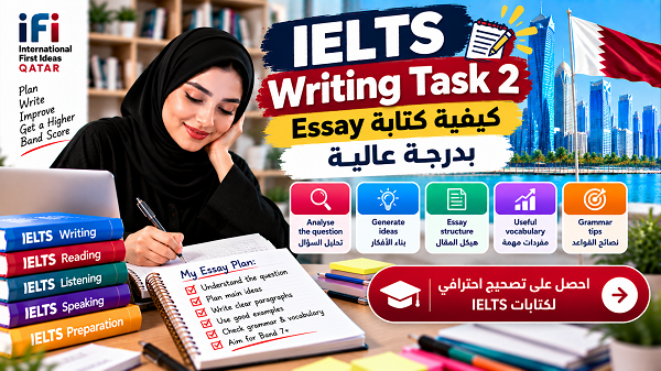 IELTS Writing Task 2: كيفية كتابة Essay بدرجة عالية
