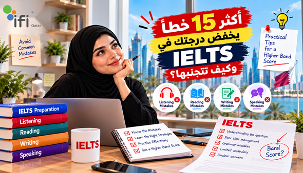 15 خطأ في IELTS يخفض درجتك وكيف تتجنبها