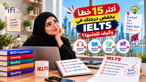 15 خطأ في IELTS يخفض درجتك وكيف تتجنبها