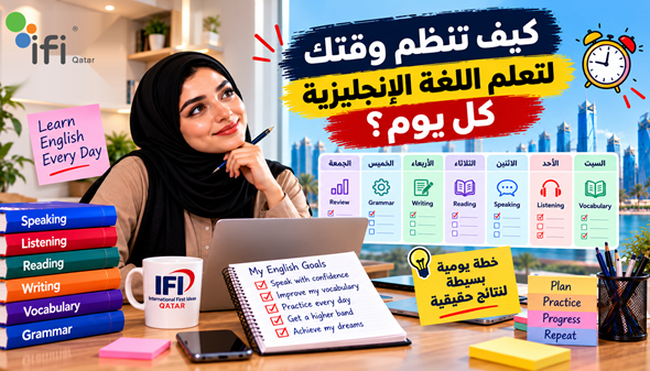 جدول تعلم اللغة الإنجليزية يوميًا: خطة عملية تناسب وقتك