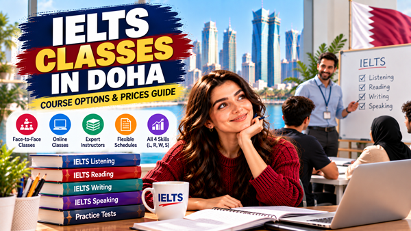 IELTS Classes in Doha: Course Options & Prices 2026