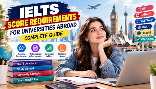 IELTS Score Requirements for Universities Abroad (2026)