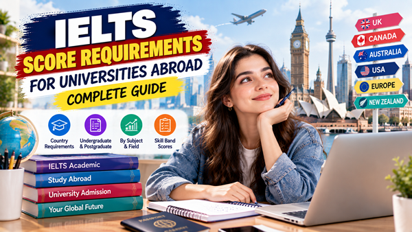 IELTS Score Requirements for Universities Abroad (2026)