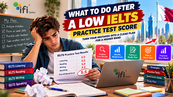 Low IELTS Practice Test Score? What to Do Next