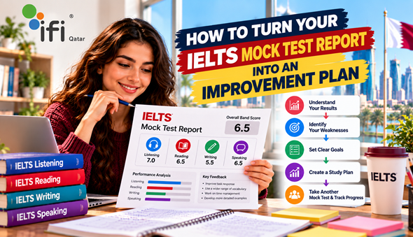 How to Turn Your IELTS Mock Test Report into an Improvement Plan