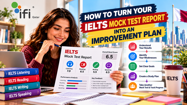 How to Turn Your IELTS Mock Test Report into an Improvement Plan