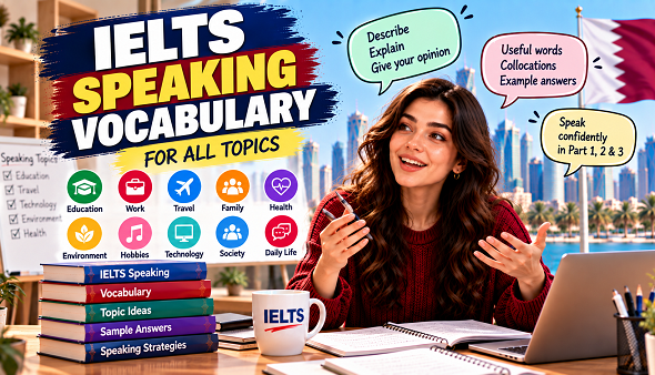 IELTS Speaking Vocabulary: 200+ Words & Phrases by Topic