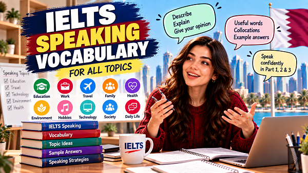IELTS Speaking Vocabulary: 200+ Words & Phrases by Topic