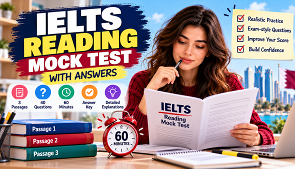 IELTS Reading Mock Test with Answers: 40 Questions