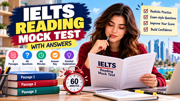 IELTS Reading Mock Test with Answers: 40 Questions