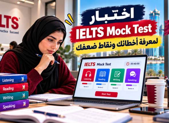 اختبار IELTS Mock Test لمعرفة أخطائك ونقاط ضعفك