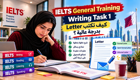 IELTS General Training Writing Task 1: كيف تكتب Letter بدرجة عالية؟