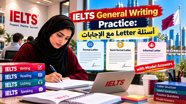 IELTS General Writing Practice: أسئلة Letter مع الإجابات