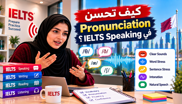 كيف تحسن Pronunciation في IELTS Speaking؟ دليل عملي