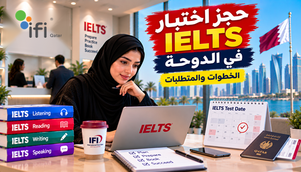 حجز اختبار IELTS في الدوحة: الخطوات والمتطلبات