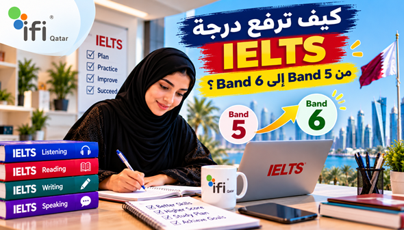 كيف ترفع درجة IELTS من Band 5 إلى Band 6؟