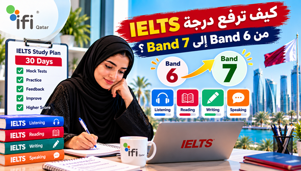 كيف ترفع درجة IELTS من Band 6 إلى Band 7؟